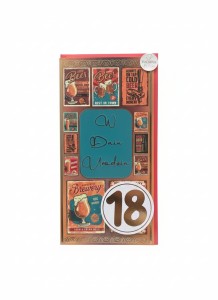 Kartka okolicznościowa Na 18 urodziny (18U5)