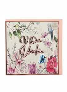 Kartka okolicznościowa W DNIU URODZIN (UR4)