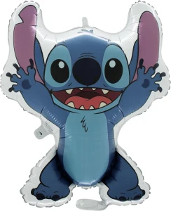 Balon foliowy na hel Stitch niebieski Grabo