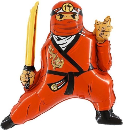 Balon foliowy na hel Ninja