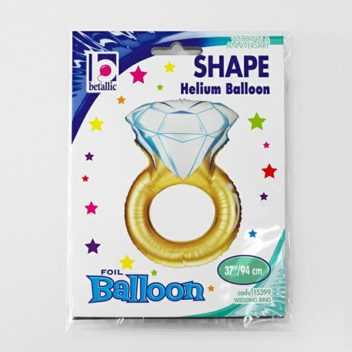 Balon foliowy na hel pierścionek